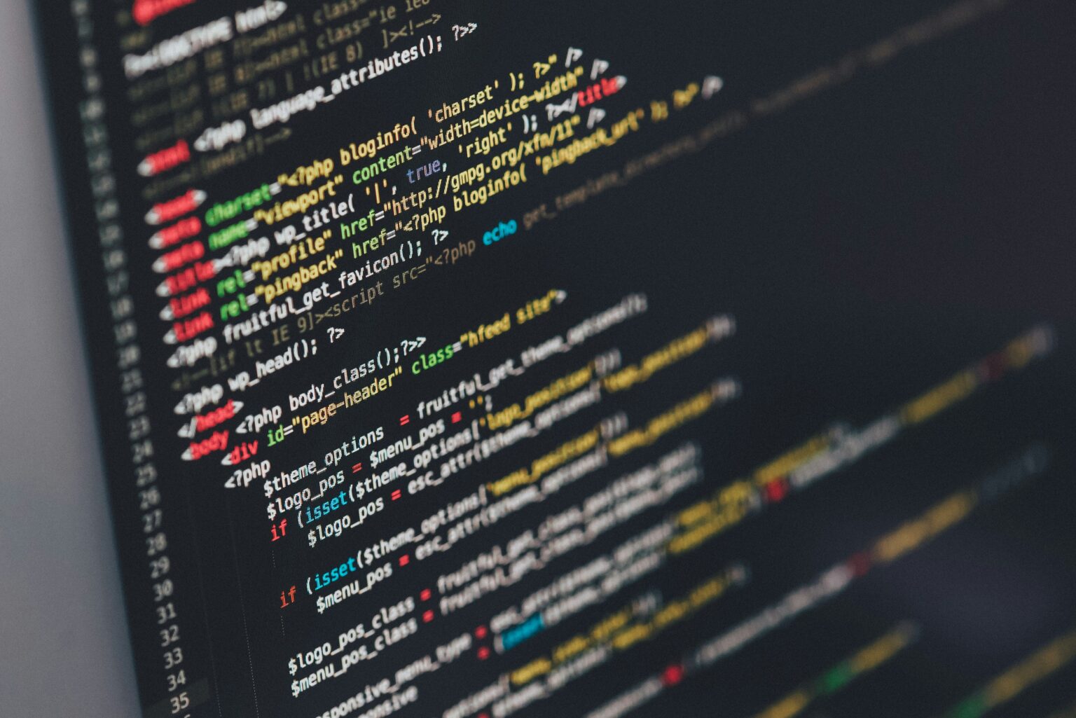 Code inside an IDE